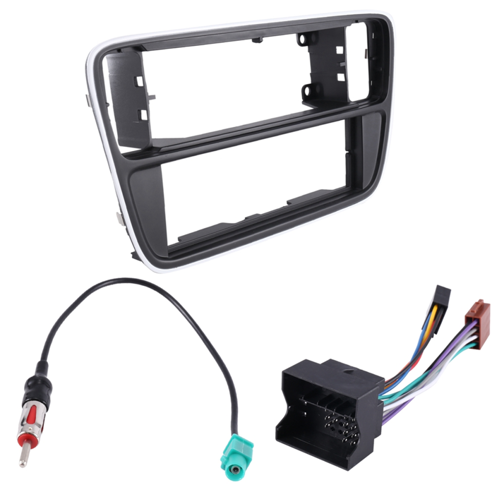 Pannello Radio Con Cornice Per Cruscotto Auto Din Singolo, Piastra Superiore