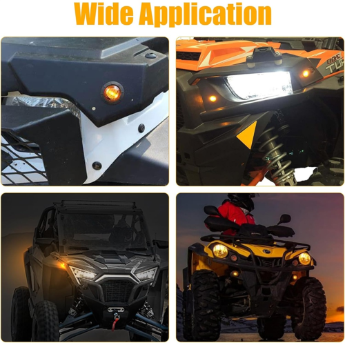 Universal UTV ATV Blinker Kit mit Spalte Blinker Schalter für 2