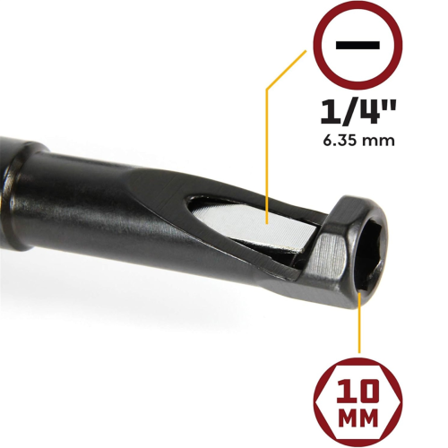 10MM Valve Adjustment Tool Jam Nut,Valve Lapping Guiding Removal Tool 1
