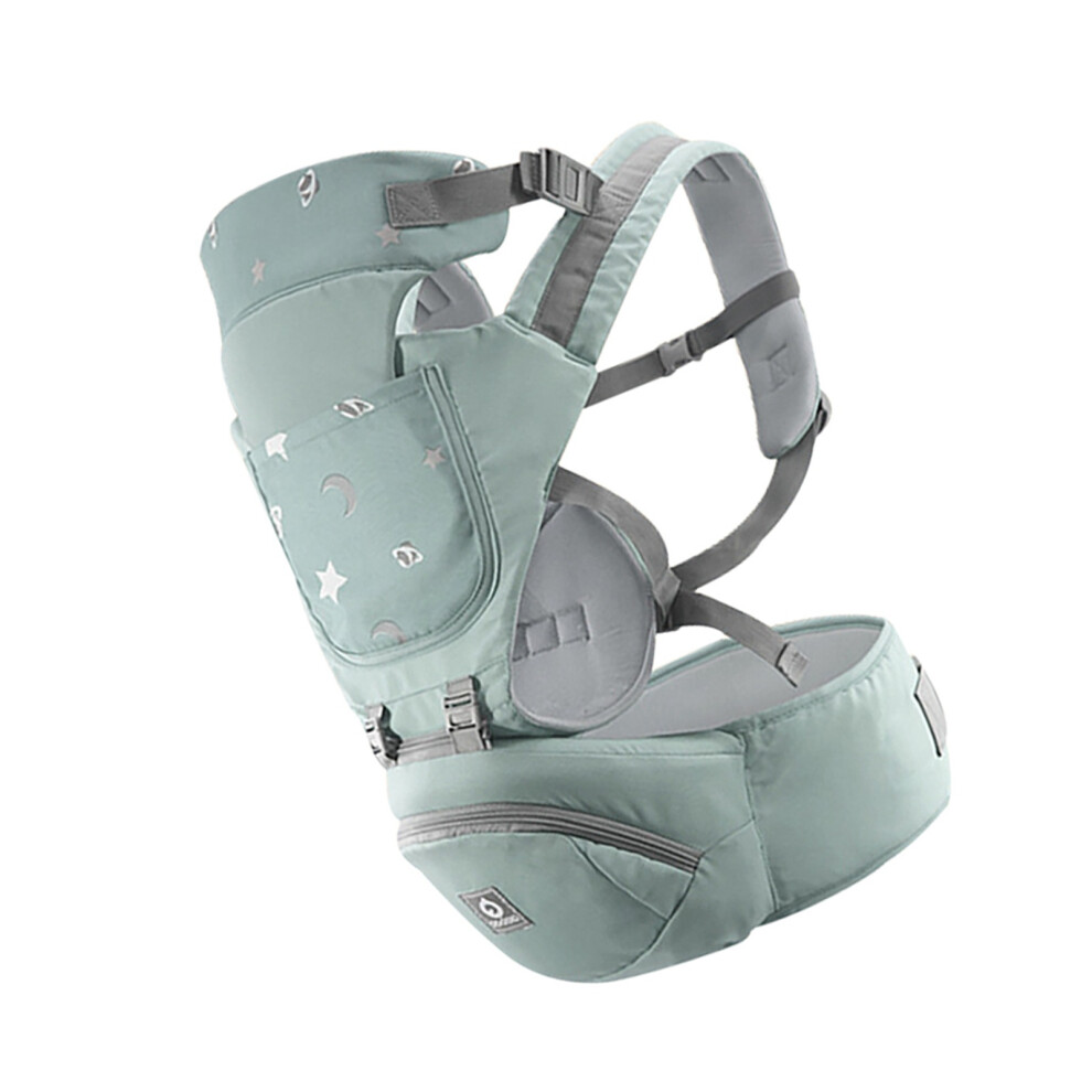 Ergonomic Baby Carrier with Detachable Hip Seat Multifunctional Baby Carrier Newborn to Toddler Baby Harness for Carrying Infant
