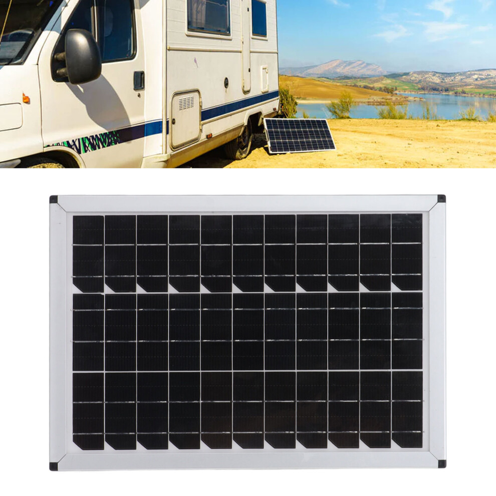 100W 18V Portable Solar Panel Kit 100 Watt 18 Volt Monocrystalline Portable Solar Panel For Automobiles Ships Airplanes Outdoor Agriculture 4931315325433