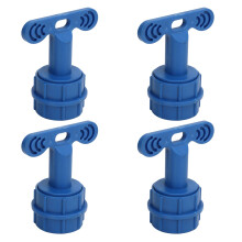 4pcs Car Battery T Shape Post Terminal Cleaner Brush Cable Dirt Corrosion Clean Hand Tool