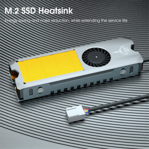 Blæser SSD-radiator til M.2 SSD-køling 1