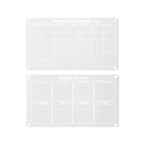 Magnetisk akrylkalender