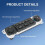 Klimakontrollmodul for bilvarmer for Accord 6