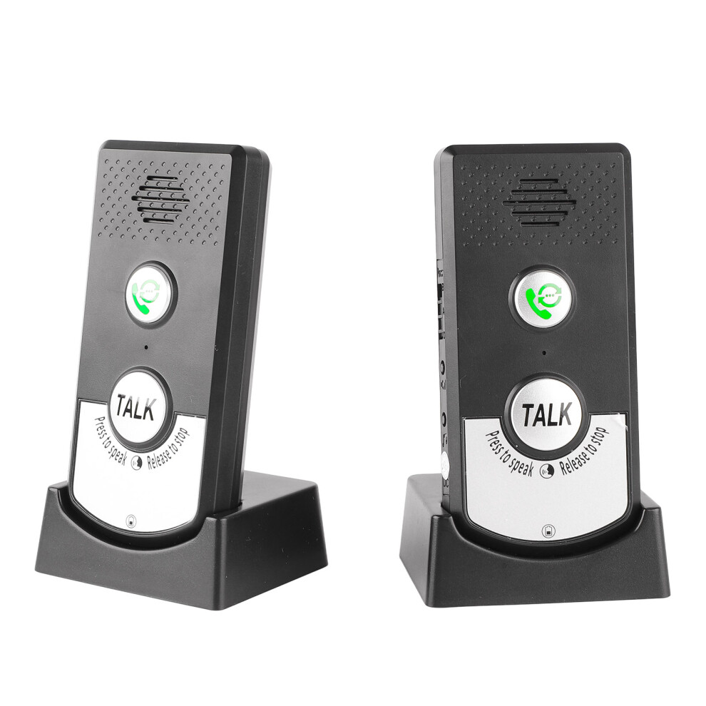 Wireless Intercom Doorbell Two Way Voice Intercom System For Home Elederly Hospital Patient Nurse 5081315327681