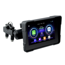Draadloos CarPlay Moto 5 inch draagbaar digitaal motorfietsdashboard