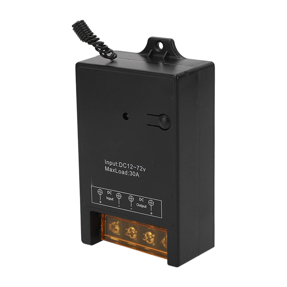 Remote Control Switch Car Relay Brass Coil 433Mhz Rf Wireless Vehicle Relay 12Vâ72V 30A 8741315328886