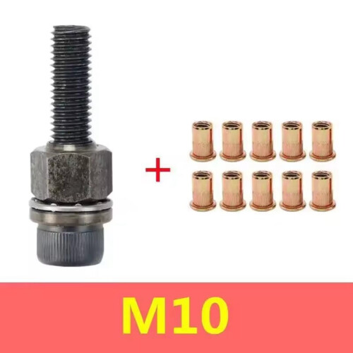 Adaptateur pour riveteuse manuelle, 11 pièces, M10 1