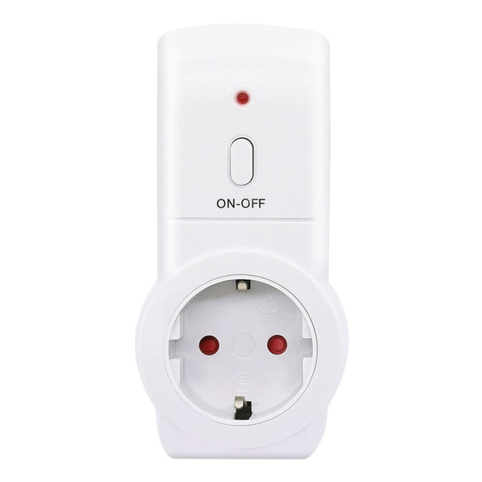Wireless Remote Control Smart Timer Socket Switch 220V Eu Plug 4854133397539