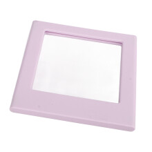 Magnetic Pocket Picture Frame Double Sided Magnet Photo Frame Magnetic Fridge Frames for Fujifilm Instax Square Purple