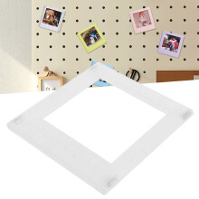 Magnetic Pocket Picture Frame Double Sided Magnet Photo Frame Magnetic Fridge Frames for Fujifilm Instax Square Transparent