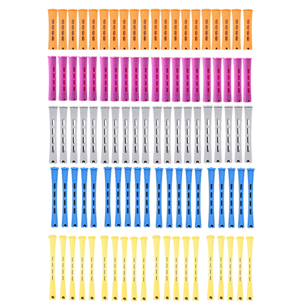 Markenlos 100Pcs Perm Rods Set For Natural Hair Cold Wave Rods Hair Rollers
