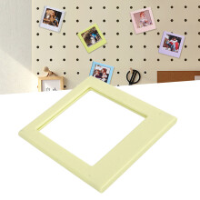 Magnetic Pocket Picture Frame Double Sided Magnet Photo Frame Magnetic Fridge Frames for Fujifilm Instax Square Green
