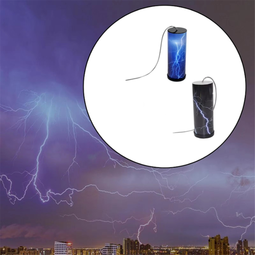 Jucărie Orff Thunder Tube cu efecte sonore, cu arc, pentru copii, neagră 2