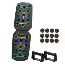 Tabla de flexiones plegable portátil, alfombrilla antideslizante multifuncional