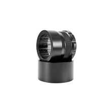 Ac distribuitor de cafea pudră reglabil de 53 mm, negru