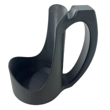 Slanke blikjeshouder met handvat, ergonomische 3D-geprinte drinkgreep, A