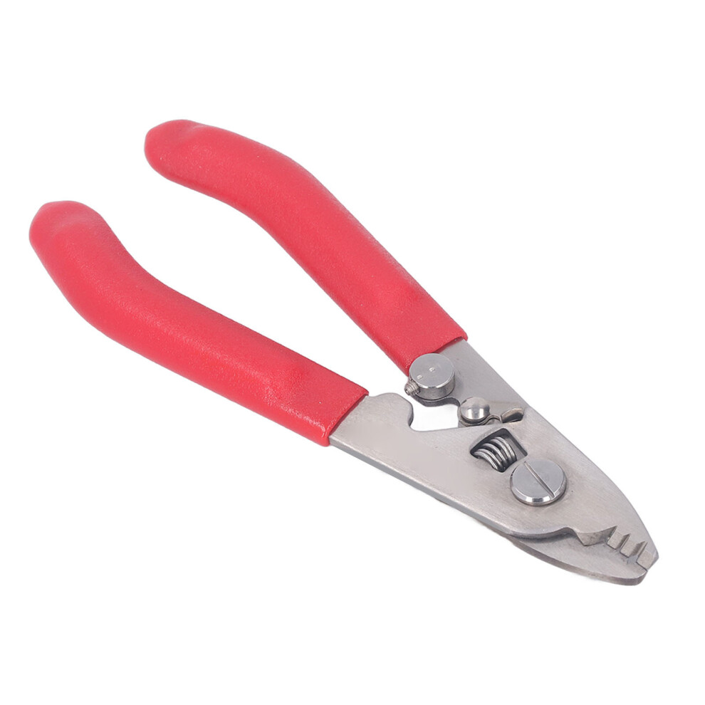 Fiber Optic Stripper Stainless Steel 3 Port Wire Stripper Pliers Fiber Stripping Tool 9351315333712