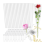 50 stk. enkelt rosehylse med blomstervannrør, blomstervannrør 1