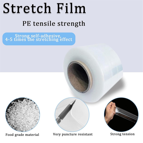 Μίνι Stretch Wrap για Σφραγίδες Βάζων και Μπιμπερόν, Stretch Film Βαρέως Τύπου 2