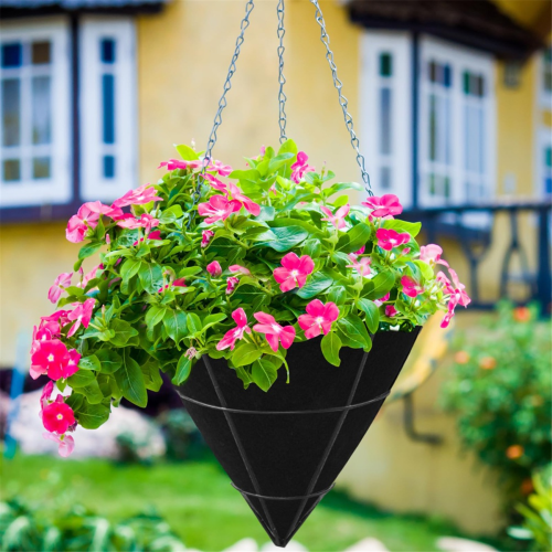 3 stk. kjegleformede blomsterkurvforinger 30 cm 2