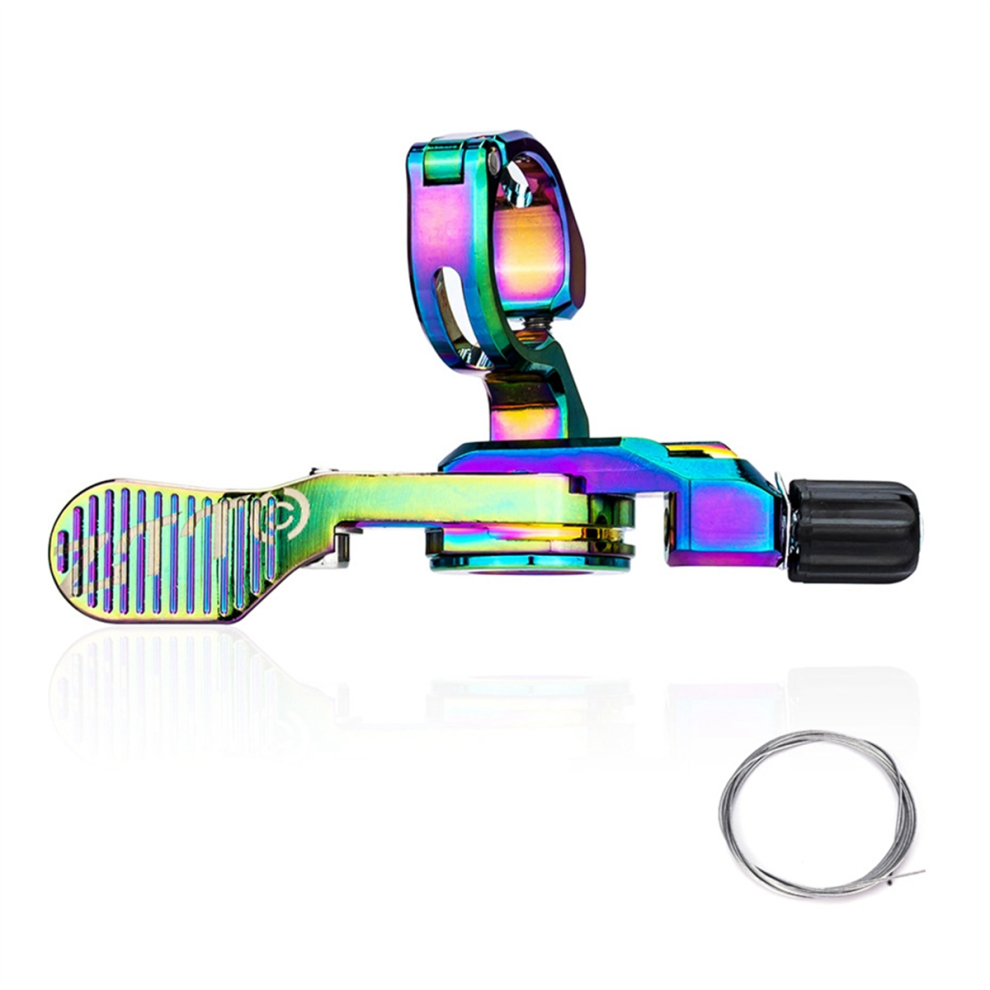Télécommande de vélo pour tige de selle escamotable multicolore