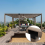 Conjunto de 4 suportes para pérgola, suportes em T de 3 vias para postes de madeira de 4x4 polegadas 3