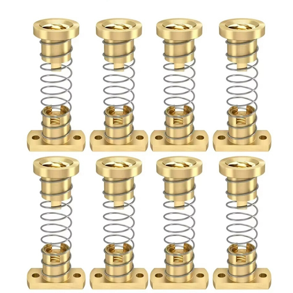 Z T8 Anti Backlash Spring Loaded Nut Elimination Brass Nuts 4854133308078