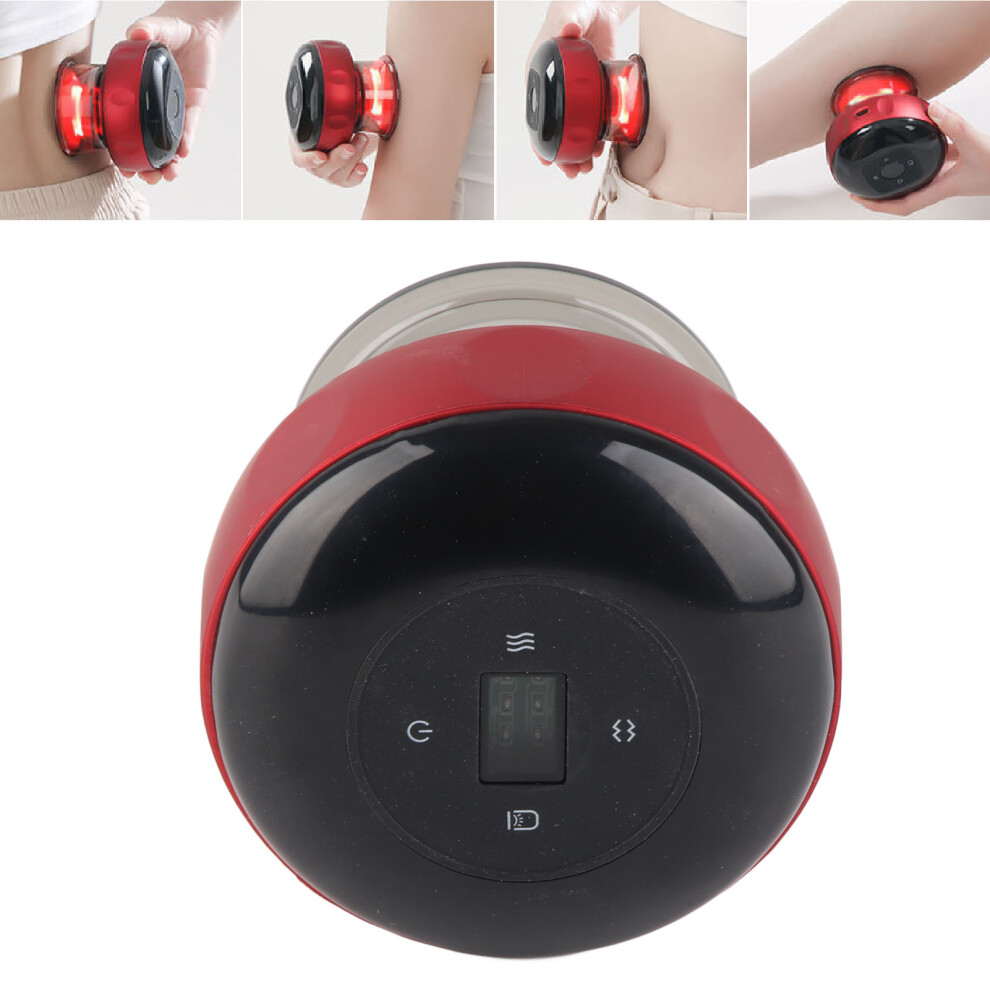 Cupping Massager 6 Gears Negative Pressure Heating Electric Gua Sha Cupping Set