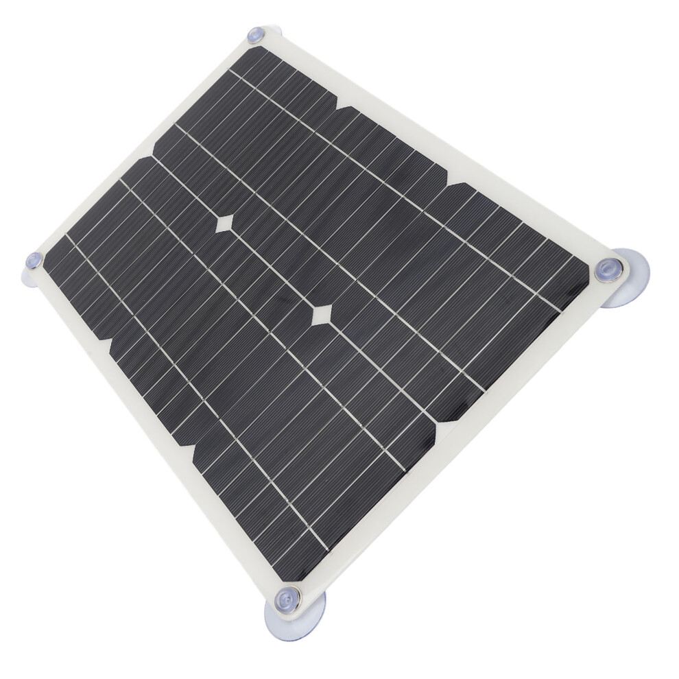 100W 18V Solar Battery Trickle Charger Maintainer Portable Usb Controller Monocrystalline Panel Charging Kit 42 X 28Cm 6931315338851