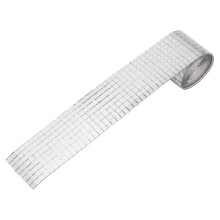 Silber Selbstklebende Spiegel-Mosaikplatten 1600 Stück Glasfliesen für Wand & Dekoration