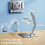 Aluminum Alloy Book Stand for Reading Adjustable Foldable Book Holder 6