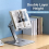 Aluminum Alloy Book Stand for Reading Adjustable Foldable Book Holder 3
