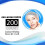 Engangs hårnett - Bulk Bouffant Caps Non-Woven Hairnet White 6