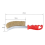 3PCS Multi-Function Tool Wire Brush Copper Plated Cleaning Brush C 6