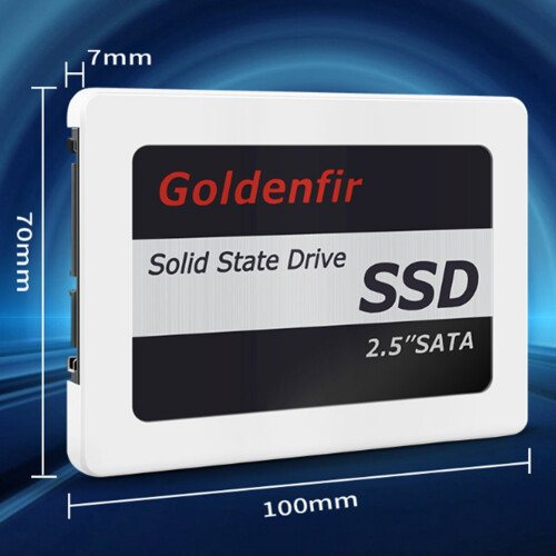 Unidade de estado sólido Goldenfir SSD de 512 GB e 2,5 polegadas para laptop e desktop 1