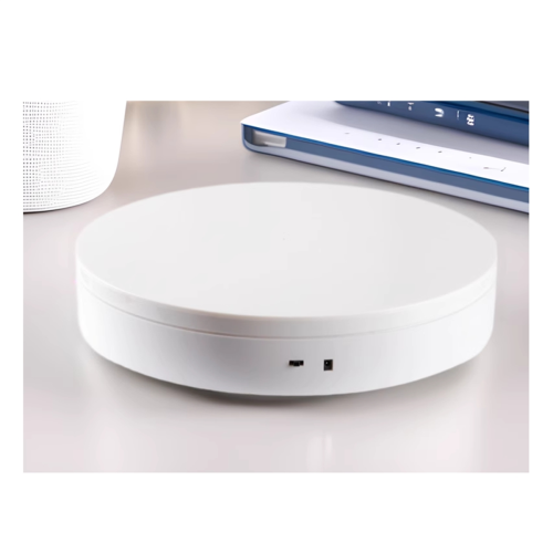 Electric Turntable 360 Rotating Display Photography Turntable White 2