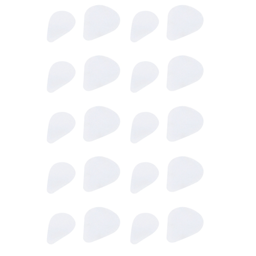 Dikke fluit antislip stickers groot en klein gripverbeteraars 0,5 mm