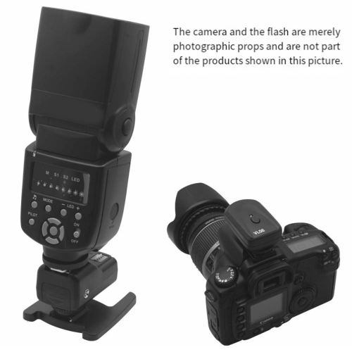 Universal Radio Wireless Remote Speedlite Flash Trigger Shutter 2