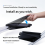 Supporto per mouse da tavolo regolabile con supporto per mouse, scheda di estensione 6
