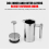 Double Wall Tea Maker Pot Large Capacity Stainless Steel 800ml 4