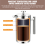 Double Wall Tea Maker Pot Large Capacity Stainless Steel 800ml 5