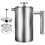 Double Wall Tea Maker Pot Large Capacity Stainless Steel 800ml 2