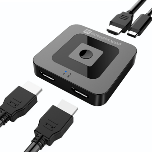 Έξοδος 4K 60Hz 2 σε 1 για καλωδιακή τηλεόραση, οθόνη, προβολέα, διακόπτης 2.1 1