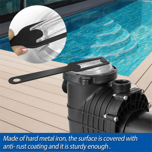 Pool Pump Lid Removal Tool, Iron Strainer Pump Lid Removing Tool 1