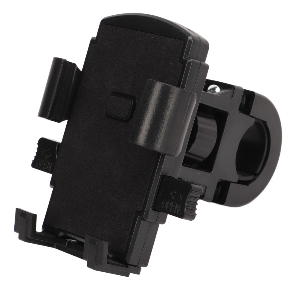 Motorcycle Phone Mount Quick Install Silicone Pad Handlebar Clamp For 4.7Â6.7In Cell Phone 3111315350289