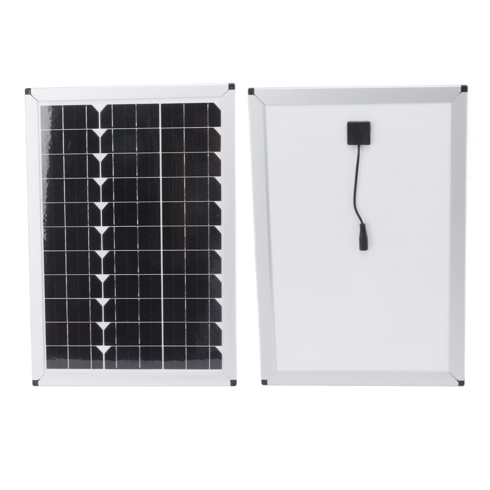 100W Solar Panel Kit Monocrystalline Solar Module With Waterproof 20A 12V 24V Controller For Car Camping 4941315350991