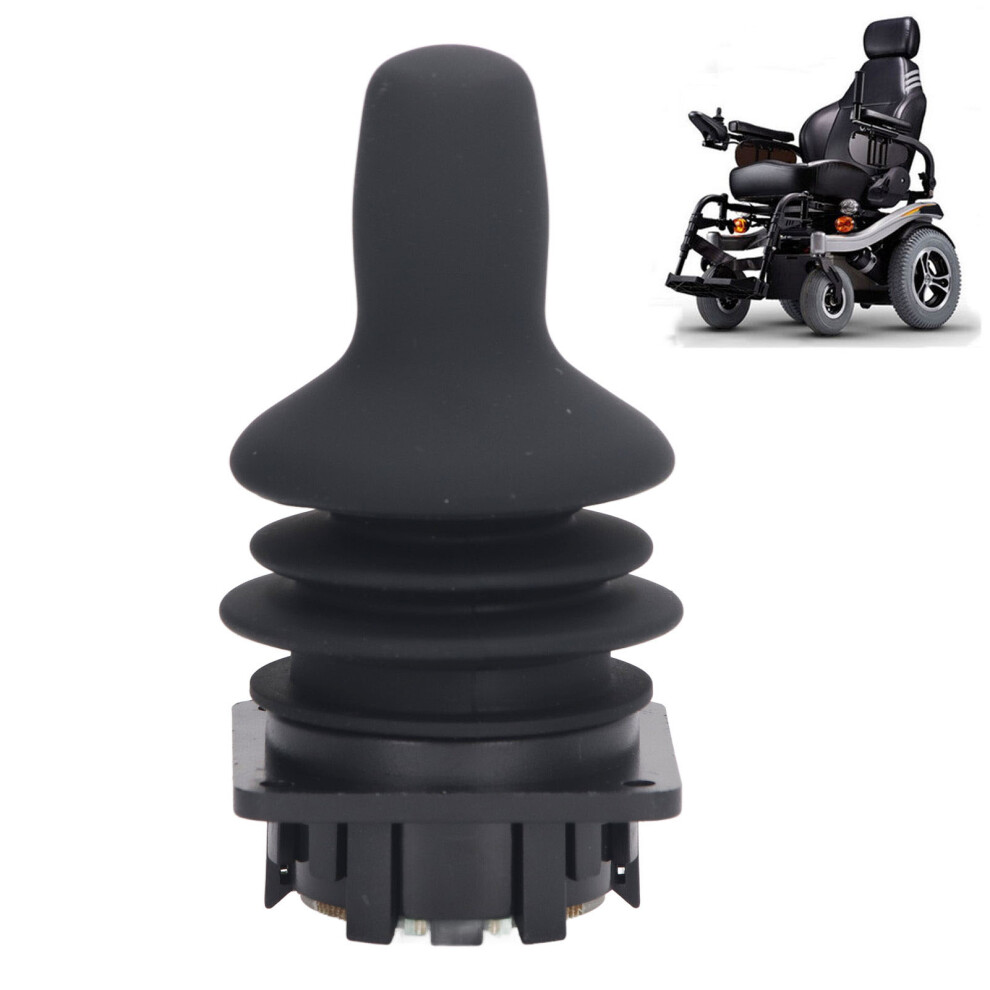 Electric Wheelchair Joystick 360 Degree Rotation High Accuracy Controller Knob Button Cap Cover Accessory DC5V