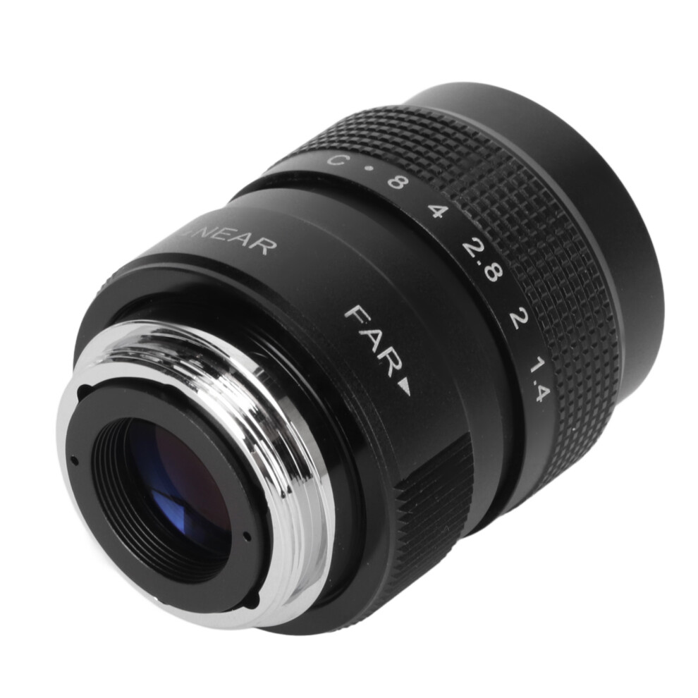 25Mm F1.4 Cctv Lens Clear Efficient Conduction C Mount Camera Lens For Bar Shop Parking House Warehouse Light/Black 4371315354741